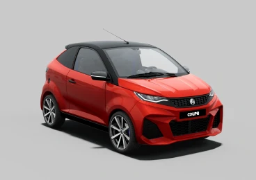 Location voiture sans permis AIXAM Coupé GTI Rouge chez VSP Location.