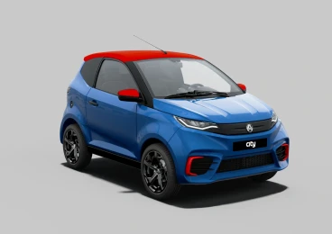 Location voiture sans permis AIXAM City Sport Bleu chez VSP Location.