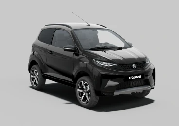 Location voiture sans permis AIXAM Crossover Noire chez VSP Location.