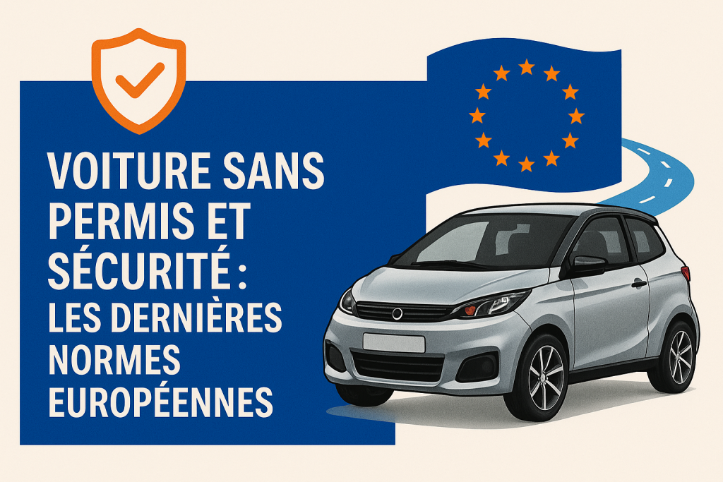 🛡️ Voiture sans permis et sécurité : les dernières normes européennes